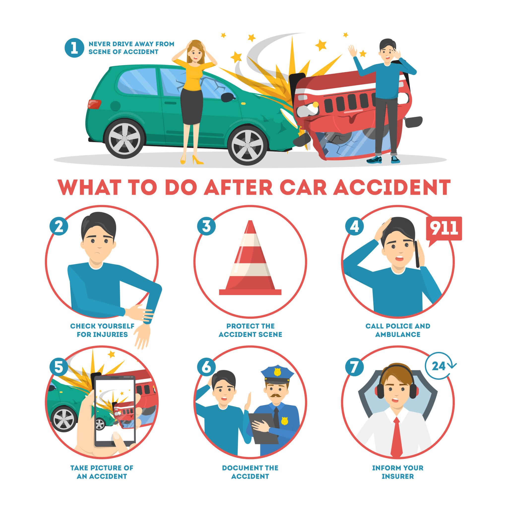 What do I do if I get in a car accident in Oregon?