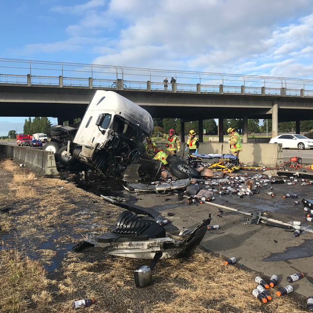 truck, semi, crash, serious, dead, insurance, injury