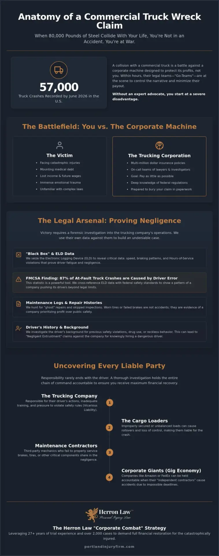 Truck Accident Attorney: Demanding Maximum Recovery in Corporate Combat