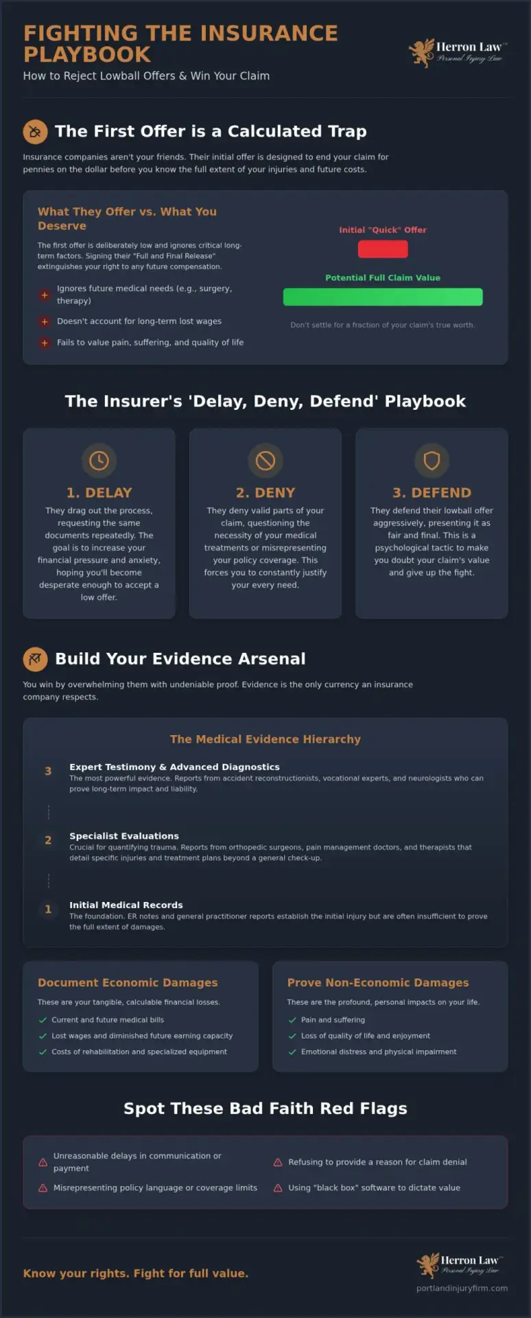 How to Fight an Insurance Company Settlement: A Strategy for Maximum Recovery
