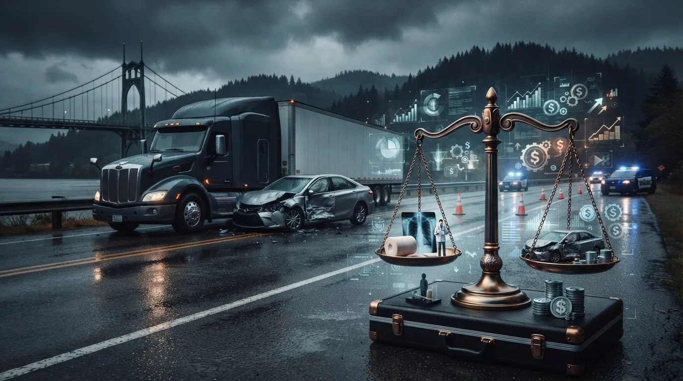 Truck Accident Settlement Amount: How Claim Values Are Calculated in 2026